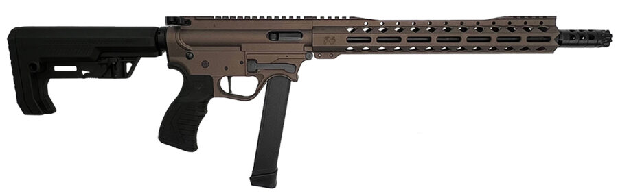 T6 GOAT SERIES SHREDDER AR9 TCS 9MM 16 MLOK BRZ