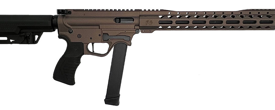 T6 GOAT SERIES SHREDDER AR9 TCS 9MM 16 MLOK BRZ