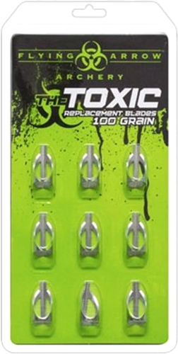 FLYING ARROW REPLACEMENT - BLADE TOXIC 100GR 9PK