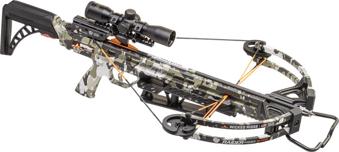 WICKED RIDGE XBOW RAIDER 400 - ROPE SLED DE-COCK 400FPS PEAK