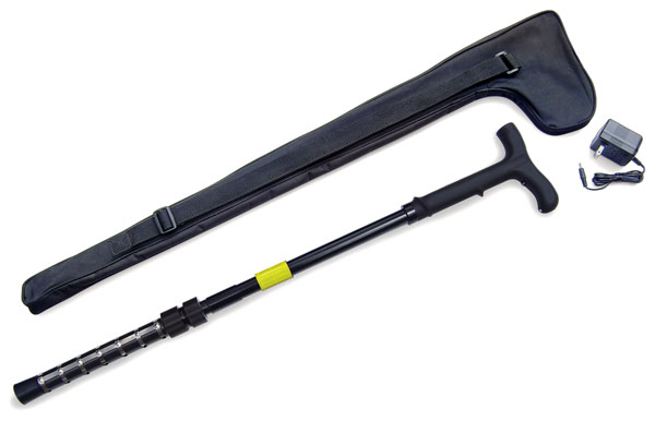 PSP ZAP STUN CANE W/ LED LIGHT - ADJ 32-36" 1000000 VOLTS