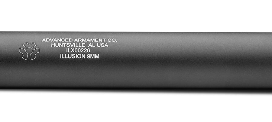 AAC (ADVANCED ARMAMENT) ILLUSION 9 9MM SILENCER