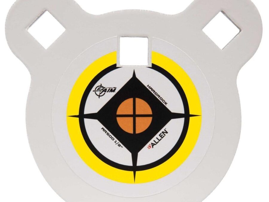 Allen EZ Aim 4" Hardrock AR500 Gong Shooting Target 1/2"