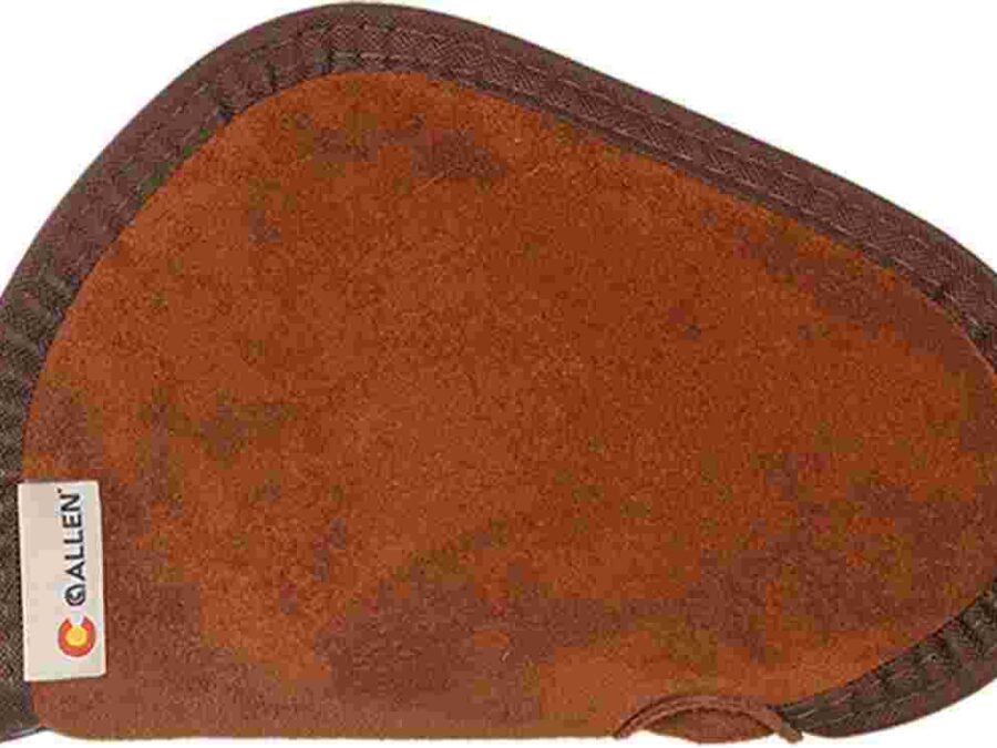 SUEDE HANDGUN CASE 8IN