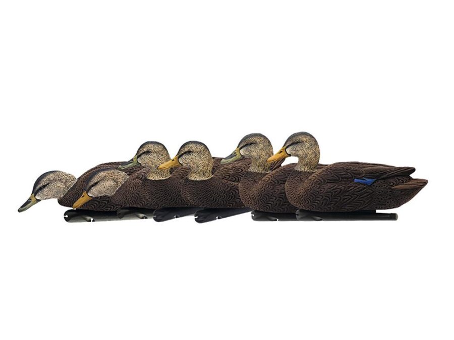 Avian-X Topflight Black Ducks Floating Decoys 6/ct