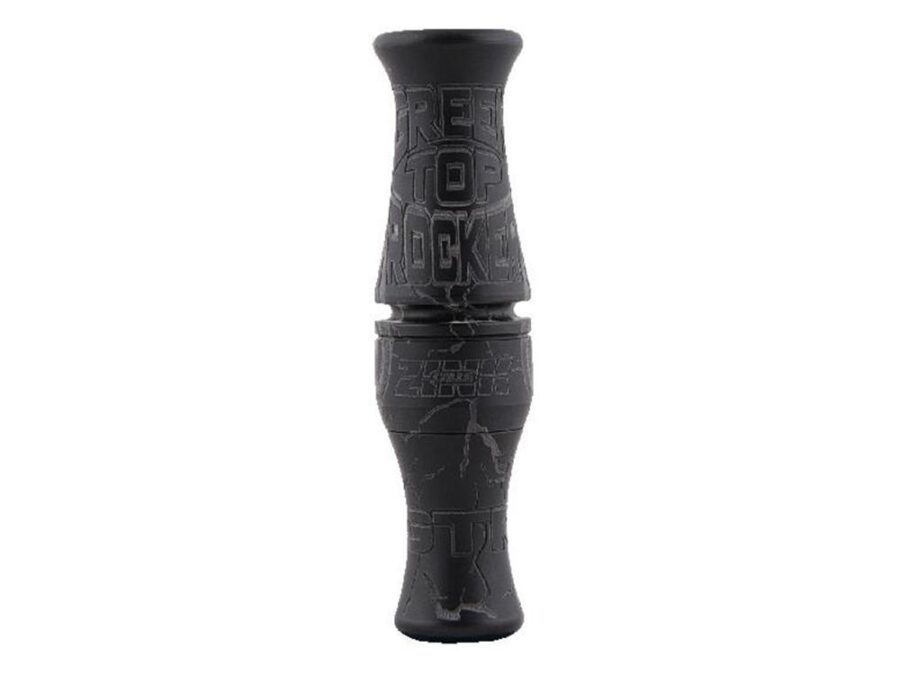 Zink Green Top Rocker Duck Mouth Call Black Stealth