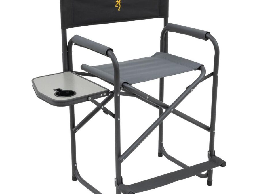 Alps Browning Directors Chair XT Plus Camping Chair Charcoal/Grey