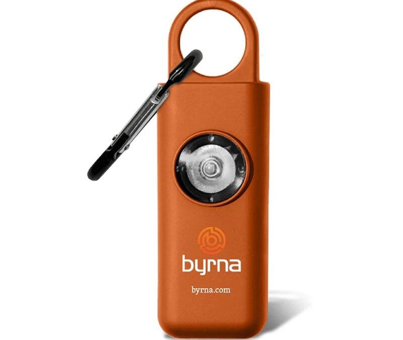 Byrna Banshee Personal Safety Alarm Orange