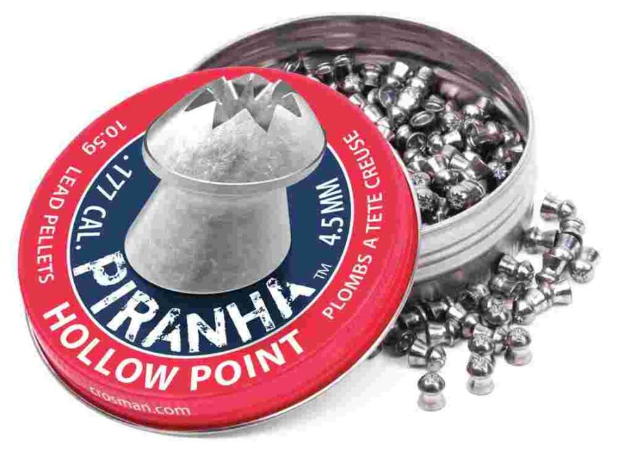 Crosman Piranha Hollow Point Pellets .177 cal 10.5gr 400/ct
