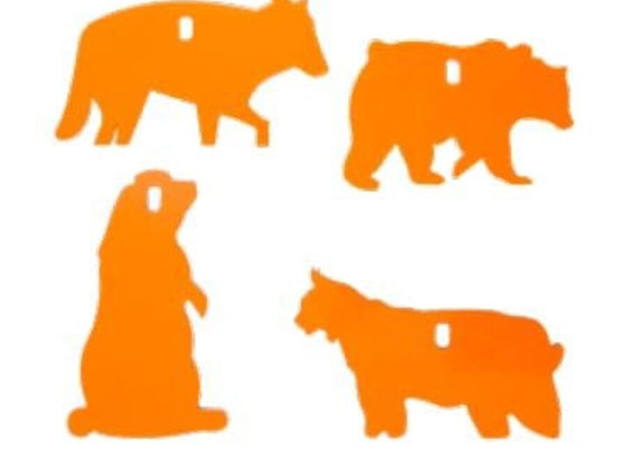 Impact Steel 4-Pack Animal Targets Rimfire Box