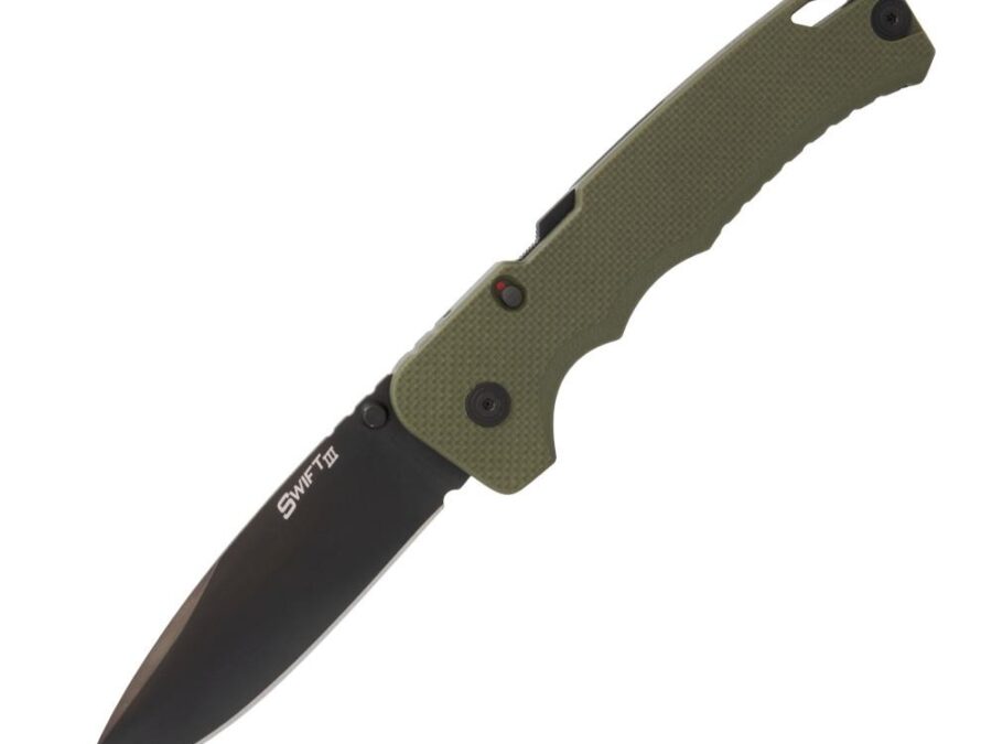 Cold Steel Swift III Folding Knife 4" Drop Point Blade FDE