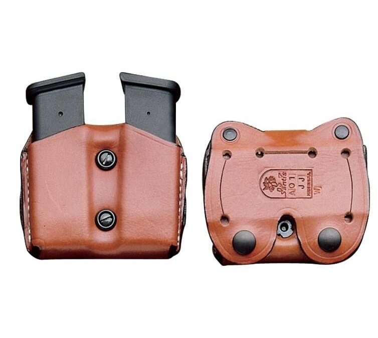 DeSantis Double Magazine Pouch for Colt Gov't 45 Tan Ambi
