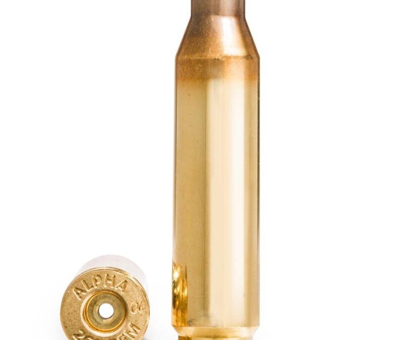 Alpha Munitions Ultra Premium Unprimed Brass Cartridge Cases .260 Remington 100/Box