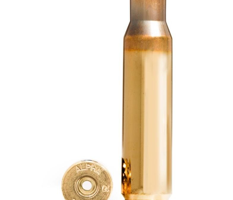 Alpha Munitions Ultra Premium Unprimed Brass Cartridge Cases .308 Winchester Brass - Small Rifle Primer 100/Box