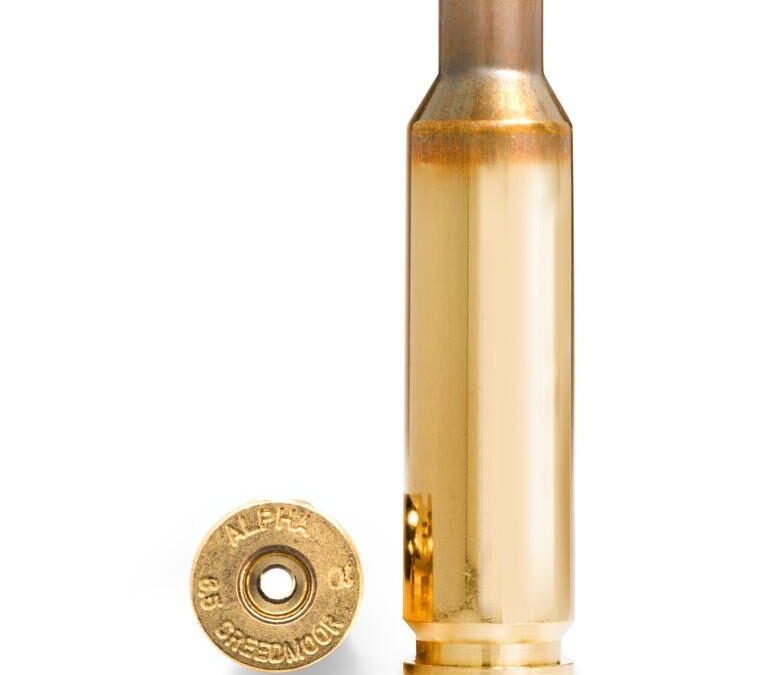 Alpha Munitions Ultra Premium Unprimed Brass Cartridge Cases 6.5 Creedmoor - Small Rifle Primer 100/ct