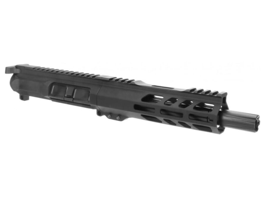 Tacfire AR-15 Complete Upper 9mm Luger 7" 1/2x36 Threaded Barrel Black with Bolt Carrier Group