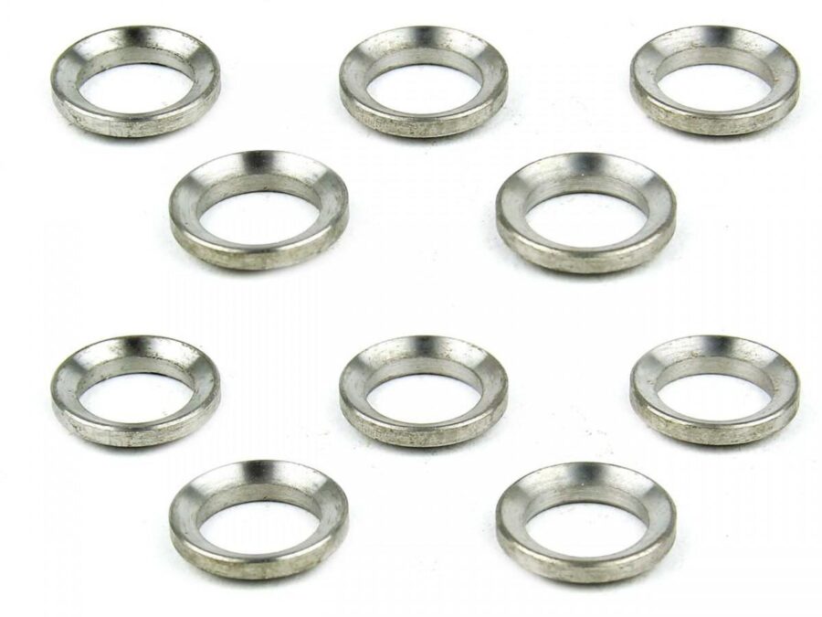 Tacfire AR-15/.223 Muzzle Brake Crush Stainless Steel Washers - 10/ct