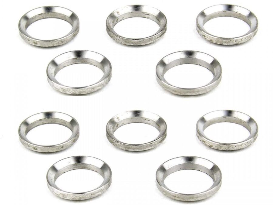 Tacfire AR-10 Muzzle Brake Crush Stainless Steel Washers - 10/ct