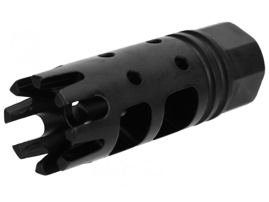 Tacfire Crown Muzzle Brake .223/5.56 1/2x28 Black