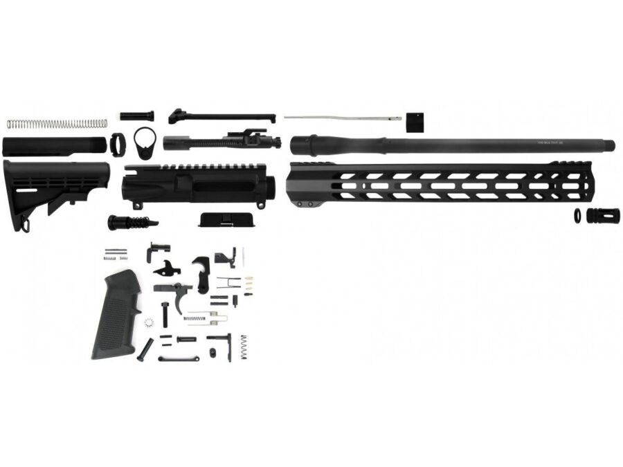 TacFire 16" Unassembled .300 Blackout Rifle Build Kit with Lower Parts Kit