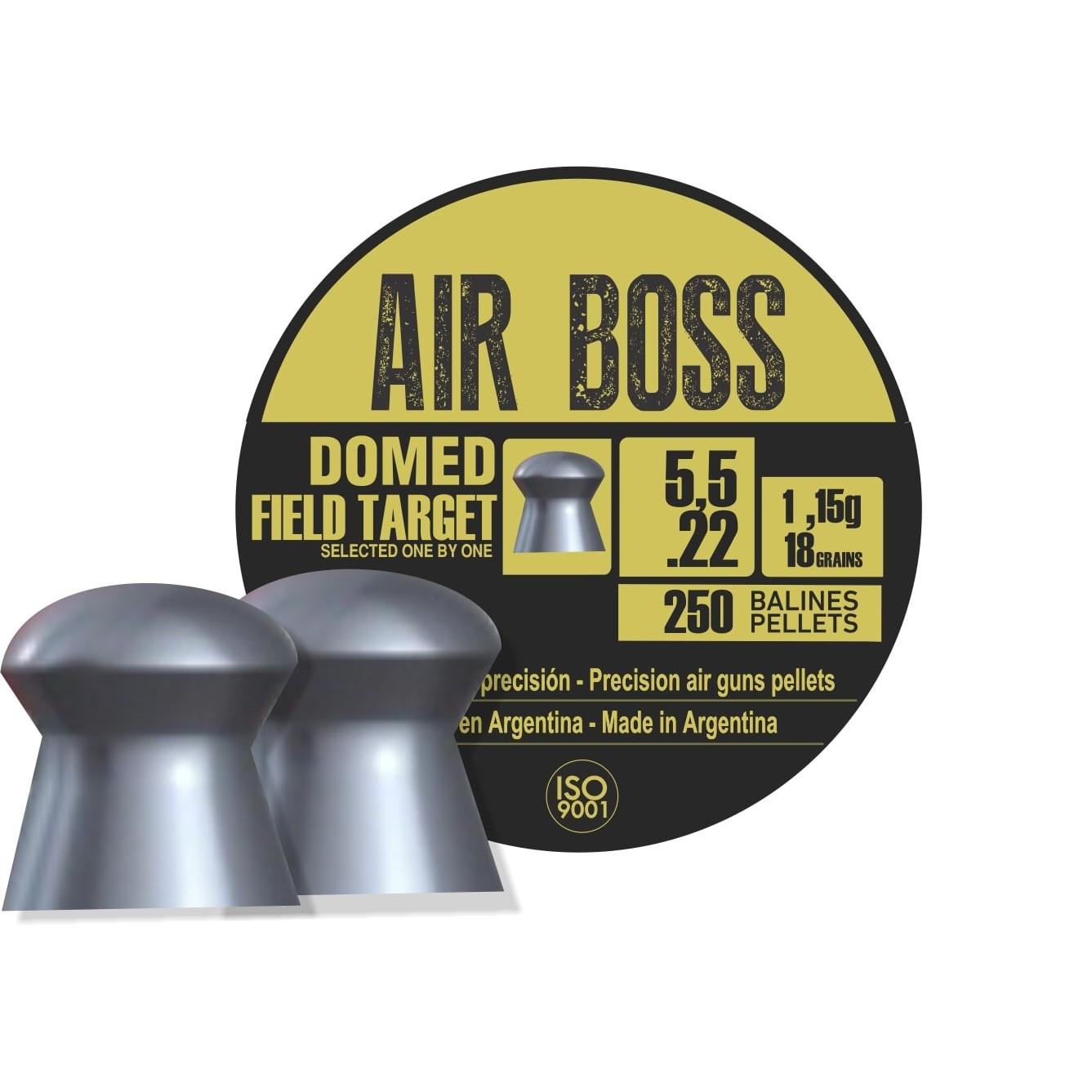 Hatsan Apolo Air Boss Domed Field Target Air Rifle Pellets .22 Cal 18 gr 250/ct