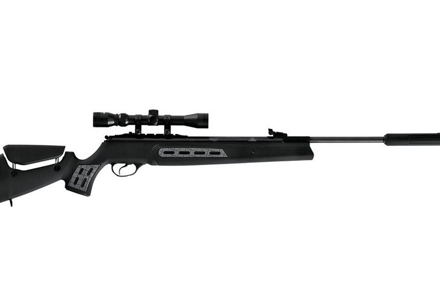 Hatsan Mod 125 Spring Sniper Combo 25 Caliber Airgun 900fps Black