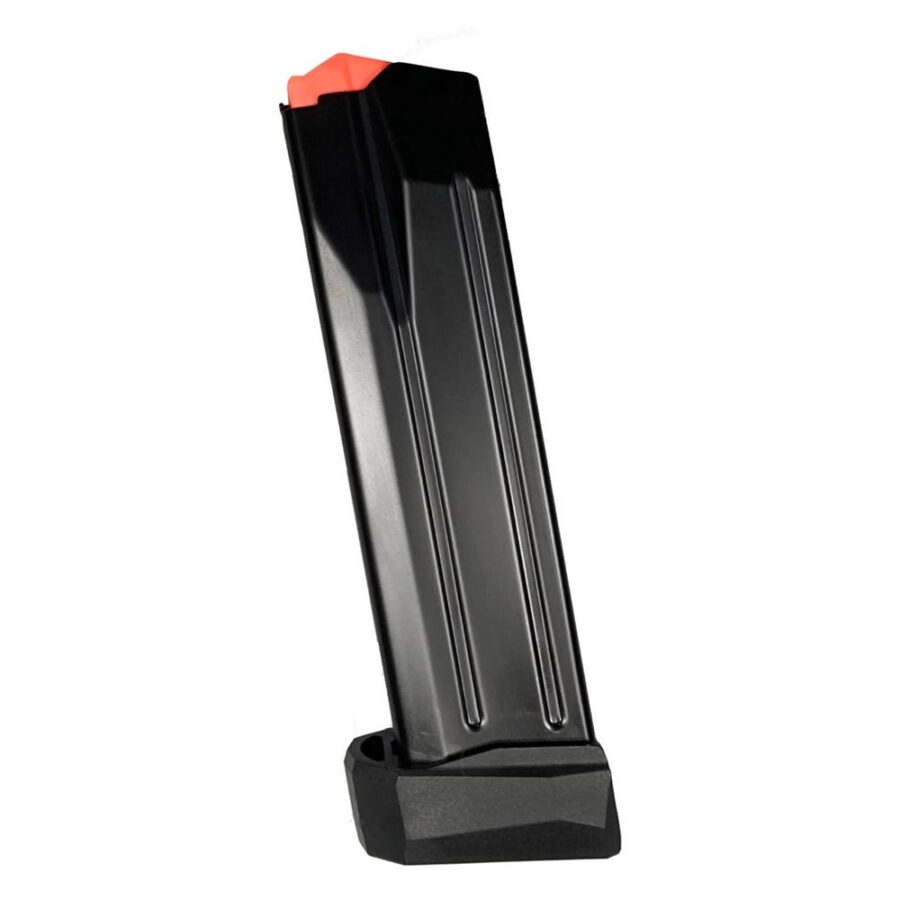 Global Ordnance Handgun Magazine for Arex Delta L/X 9mm Luger 17/rd with +2 Ext