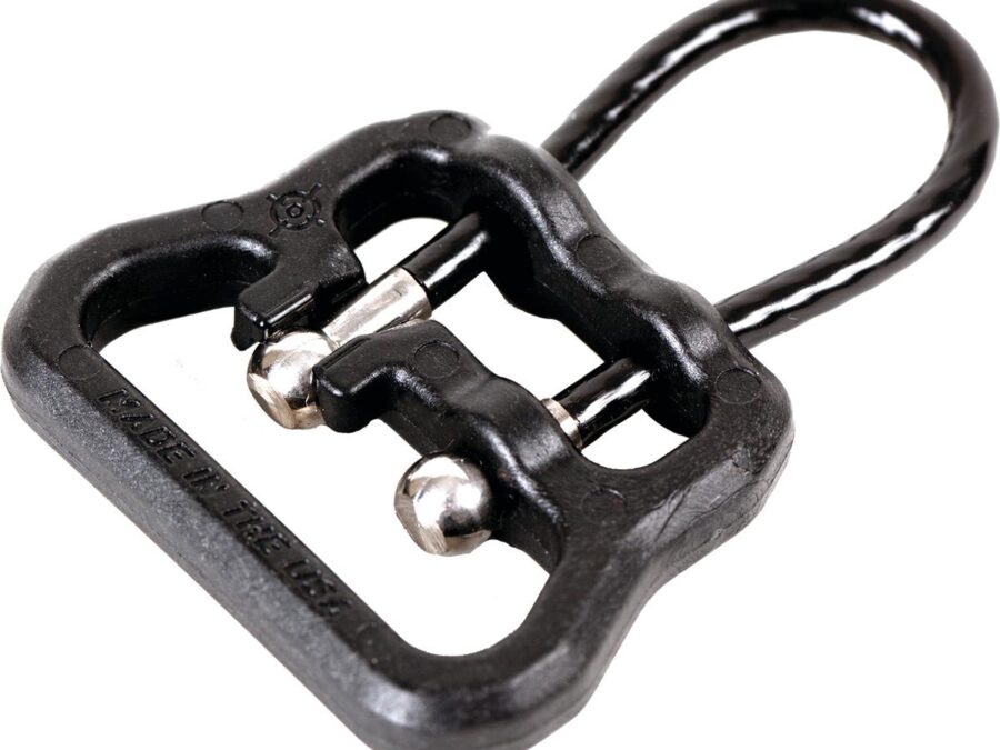 ULOOP FOR 1INCH SLINGS AND SMALLER BLACK
