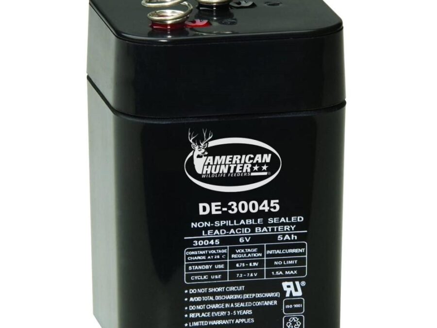 American Hunter Rechargeable Lantern Battery 6V 5A Spring Top