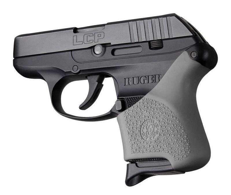 Hogue HandAll Hybrid Handgun Grip Sleeve for Ruger LCP Slate Grey