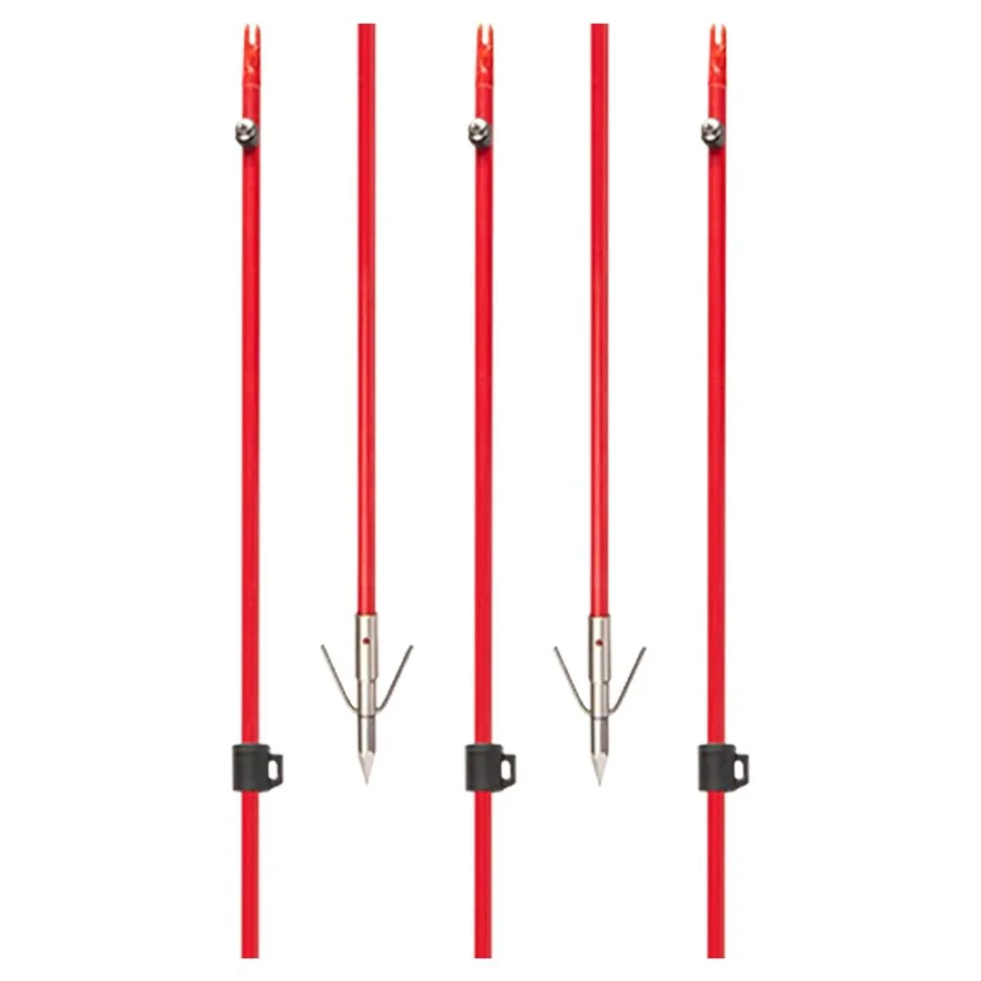 Cajun Bowfishing Fiberglass Arrow with Piranha Point XT