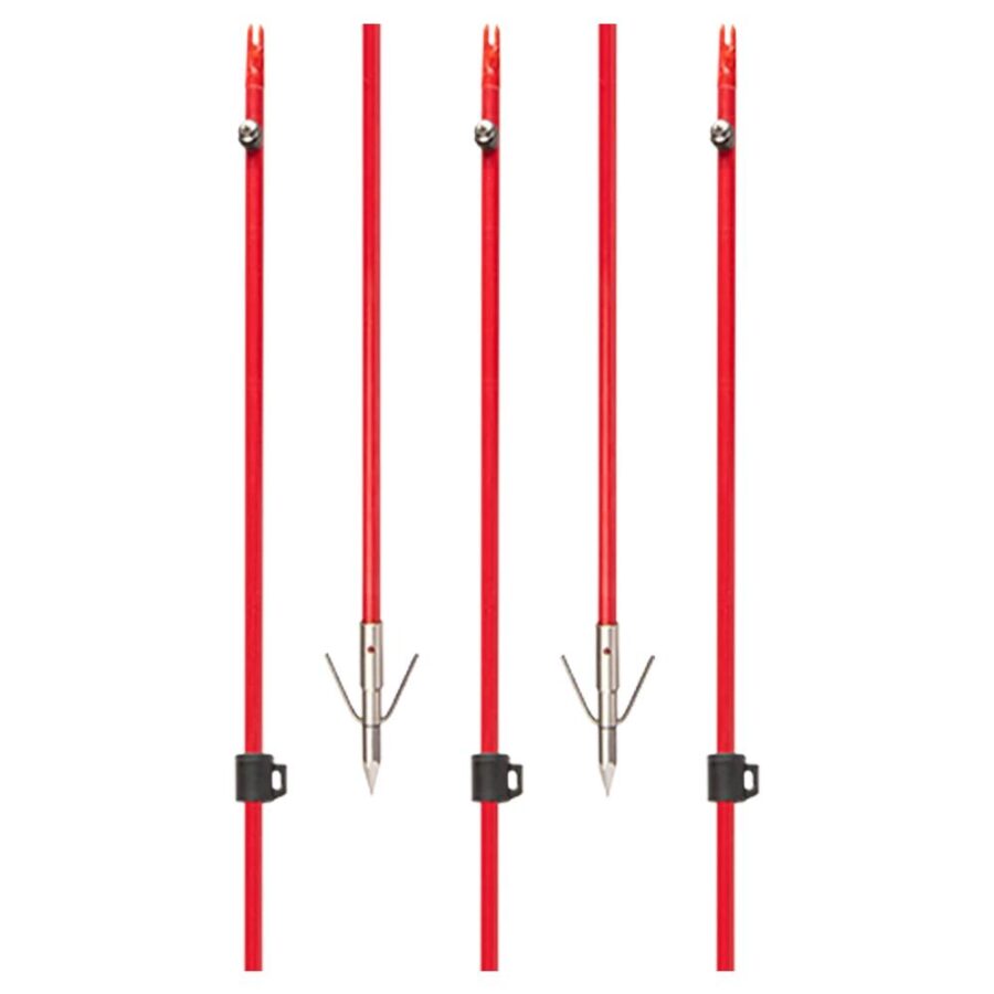 Cajun Bowfishing Fiberglass Arrow with Piranha Point XT