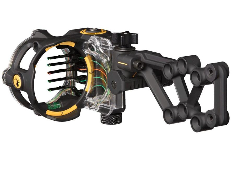 Trophy Ridge React H5 Crossbow Sight RH 5-Pin - Black