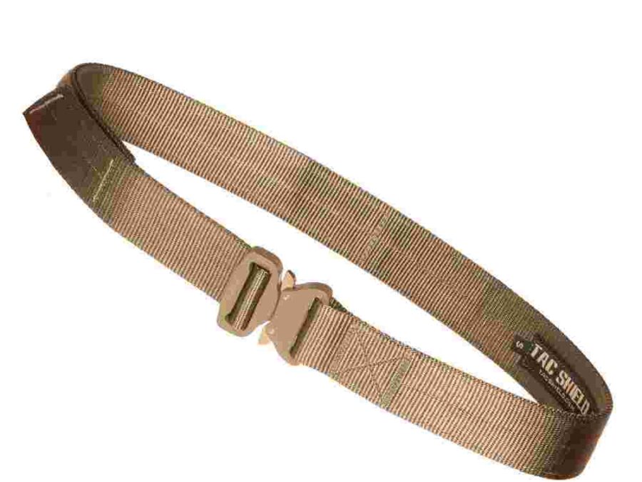 TacShield 1.75" Tactical Gun Belt S 30" - 34" Coyote