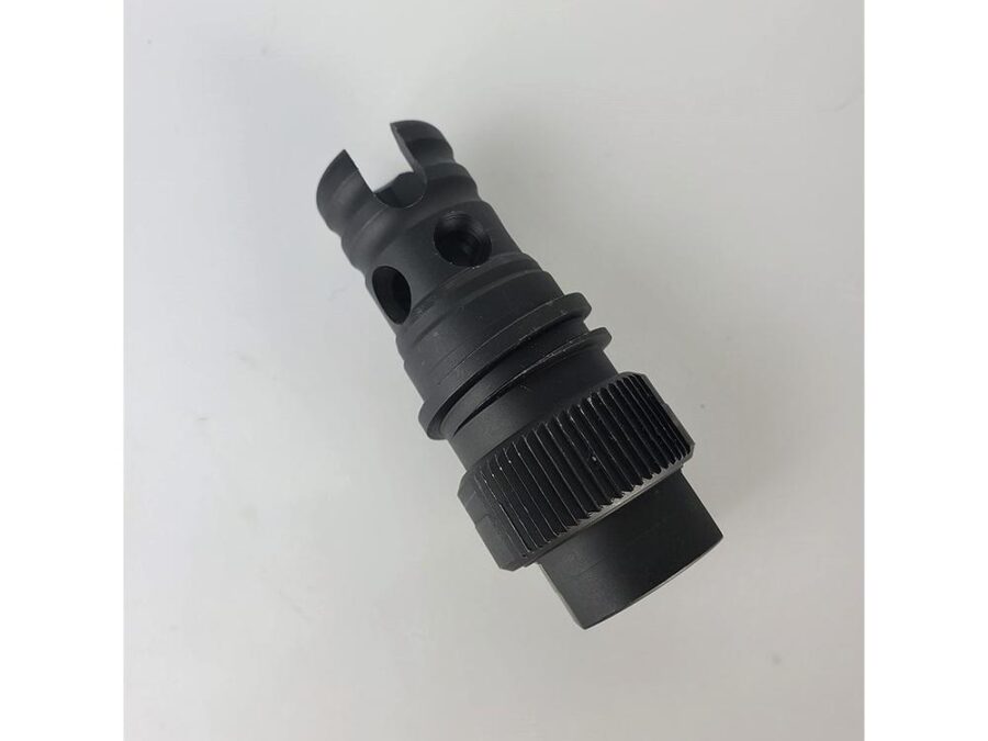 Sylvan Arms SAQD Muzzle Device .30 cal 5/8x24 Black Compatible With Warthog Suppressor