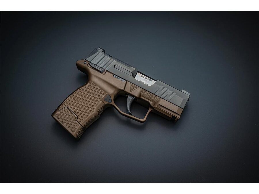 Juggernaut JT P365 Grip Module with Safety and Two 12 XL Base Plates Dark Bronze