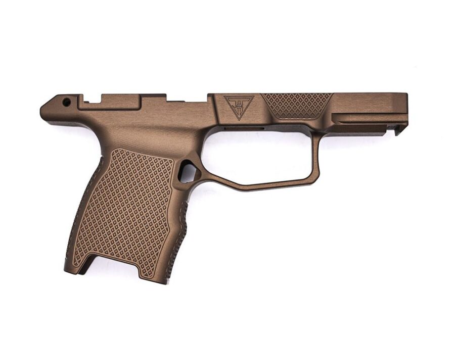 Juggernaut JT P365 Handgun Grip Module without Manual Safety Dark Bronze