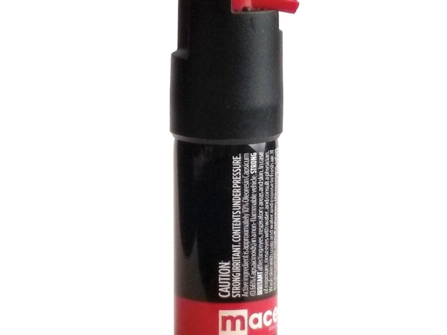Mace Twist Lock Pepper Spray 1/2 oz Black