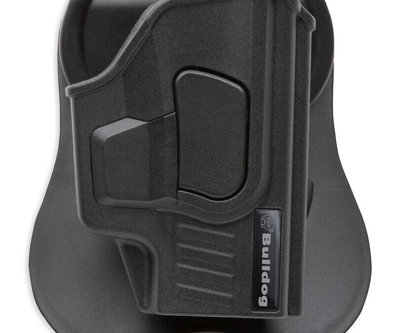 Bulldog Rapid Release Holster with Paddle for Taurus GX4 Black RH
