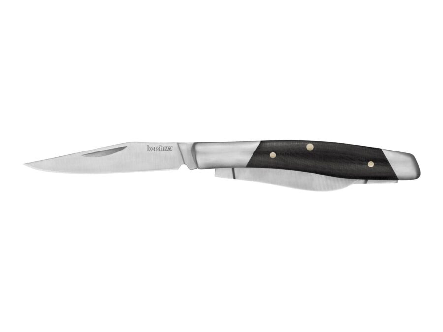 Kershaw Iredale Folding Pocketknife 2 3/5" Clip Point Blade Black