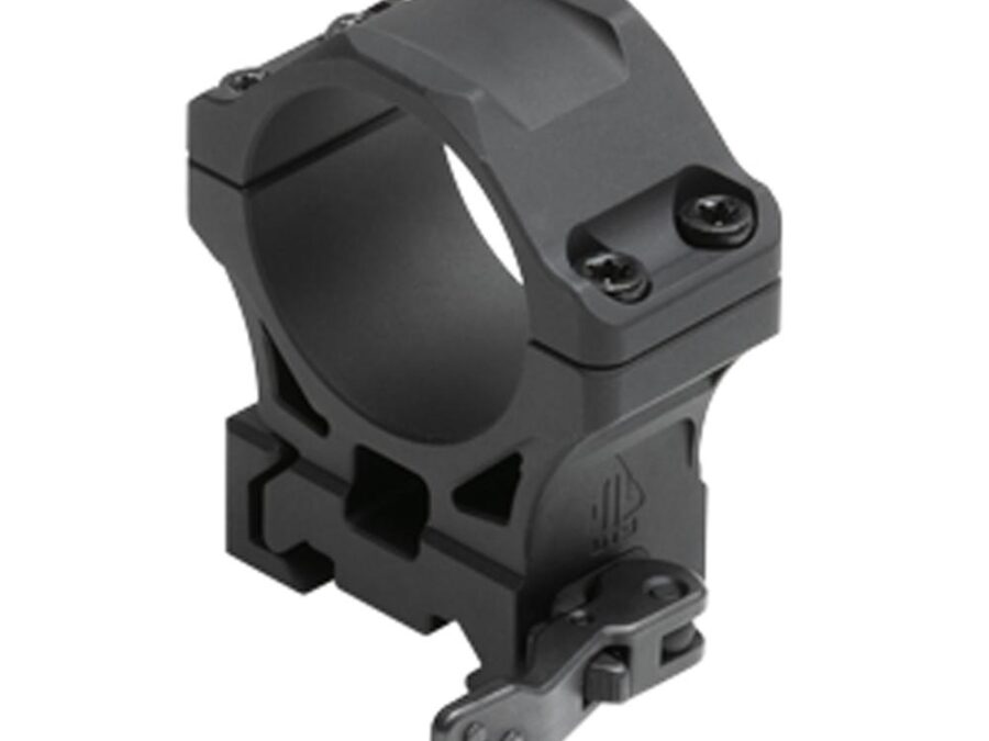 Leapers 2-Piece UTG ACCU-SYNC QR 30mm Medium Picatinny Style Scope Rings - Matte Black