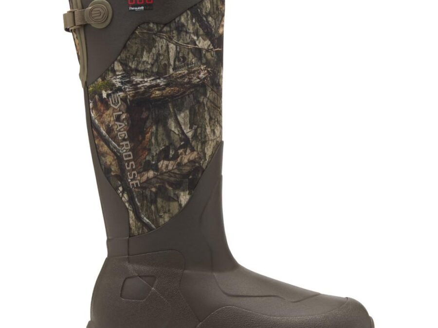 Lacrosse Alpha Agility 17" Boots 800G Mossy Oak Country DNA Size 11