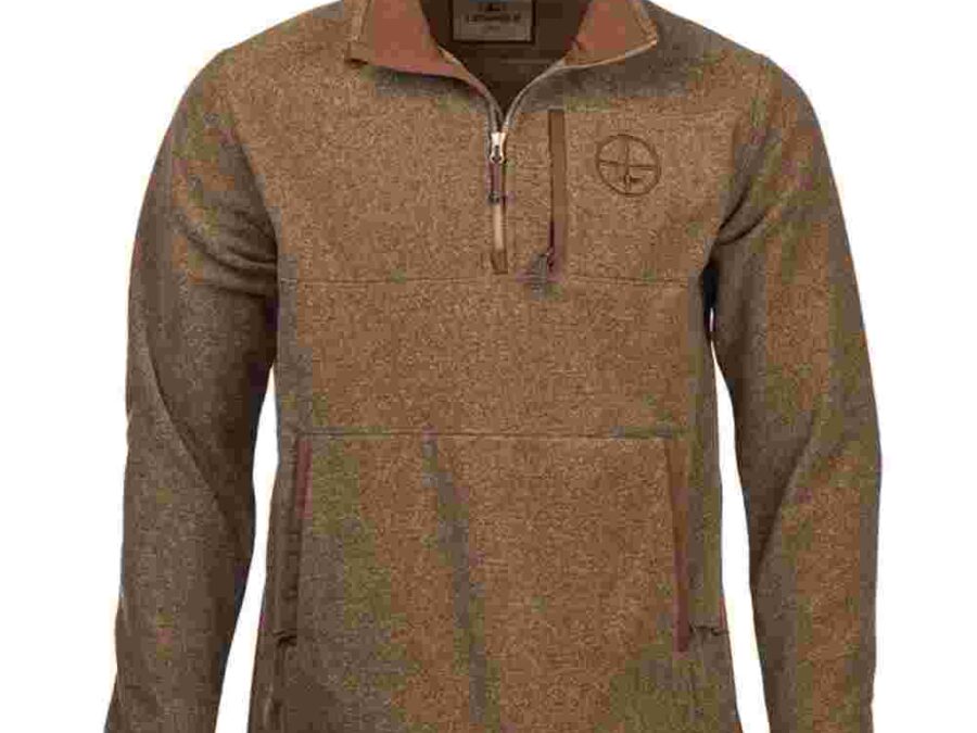 Leupold Make Ready 1/4 Zip Fleece Jacket Bone Brown 2XL