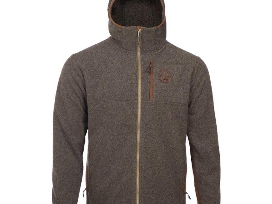 Make Ready Full Zip Hooded Fleece Ash Green  L
