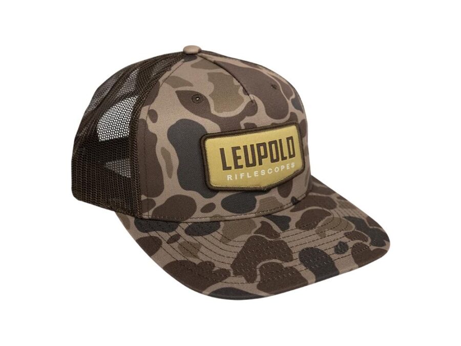 Leupold Riflescopes Duck Camo Trucker Cap Brown