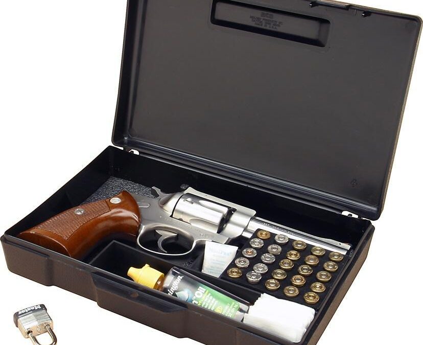 MTM Handgun Long Term Storage Case 4" Revolver