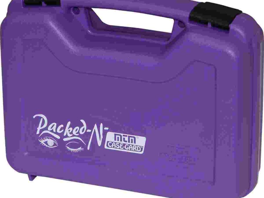 MTM Case-Gard Single 4" Handgun Case - Purple