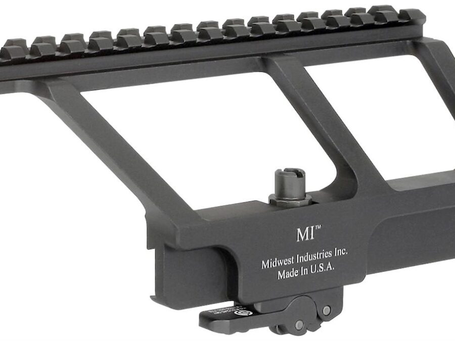 Midwest MI AK-47/AK-74 Side Railed Scope Mount Most Yugo Pattern Gun