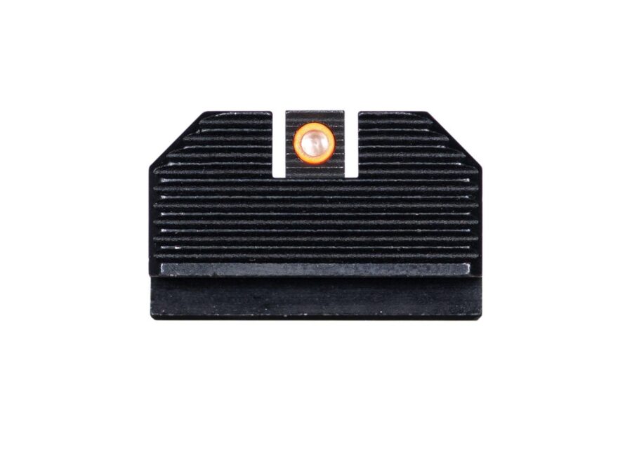Night Fision Optics Ready Stealth Night Sight Set Orange Front Blank Rear Glock 43x MOS