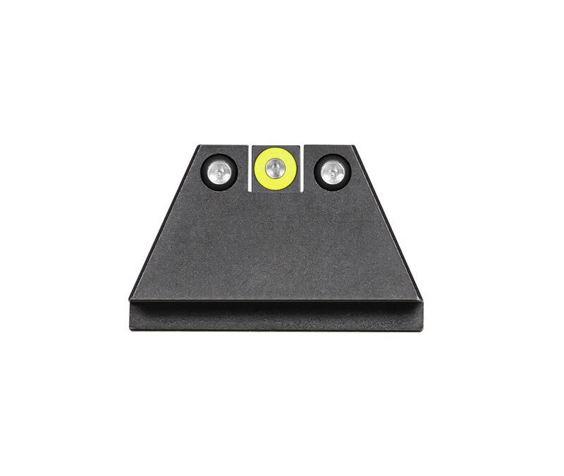 Night Fision Suppressor Height Night Sight Set Yellow Front Black Back for Glock